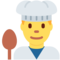 Man Cook emoji on Twitter